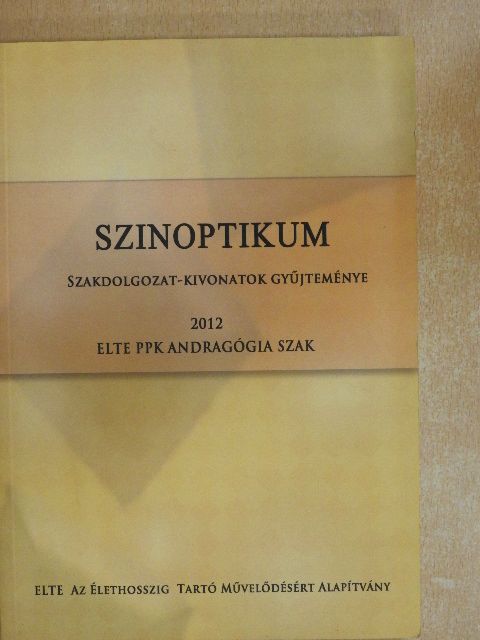 Szinoptikum 2012 [antikvár]