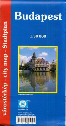 Budapest várostérkép [antikvár]