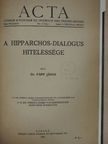 Dr. Papp János - A Hipparchos-dialogus hitelessége [antikvár]
