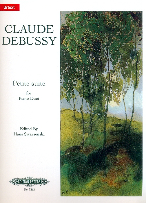 CLAUDE DEBUSSY - PETITE SUITE FOR PIANO DUET URTEXT EDITED BY HANS SWARSENSKI
