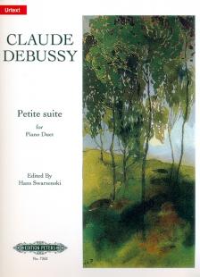 CLAUDE DEBUSSY - PETITE SUITE FOR PIANO DUET URTEXT EDITED BY HANS SWARSENSKI