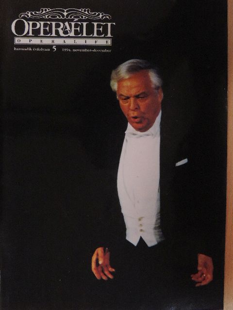 Cenner Mihály - Operaélet 1994. november-december [antikvár]