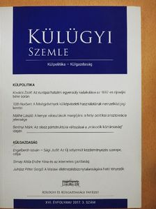 Juhász Péter Gergő - Külügyi Szemle 2017/3. [antikvár]