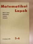 B. Mészáros Vilma - Matematikai Lapok 1970/3-4. [antikvár]