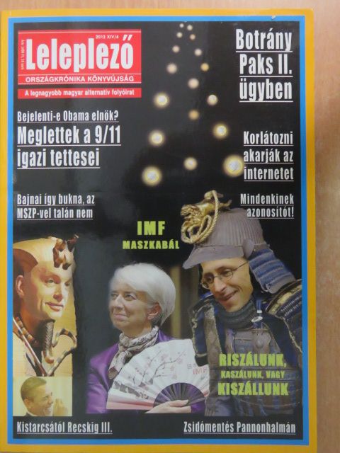 Balázs Géza - Leleplező 2012/4 [antikvár]