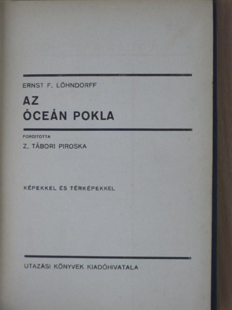 Ernst F. Löhndorff - Az óceán pokla [antikvár]