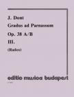 DONT,J. - GRADUS AD PARNASSUM OP.38 A/B III.GYAKORLAT MÁSODIK HEGEDŰ KISÉRETÉVEL