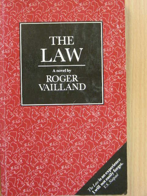 Roger Vailland - The law [antikvár]