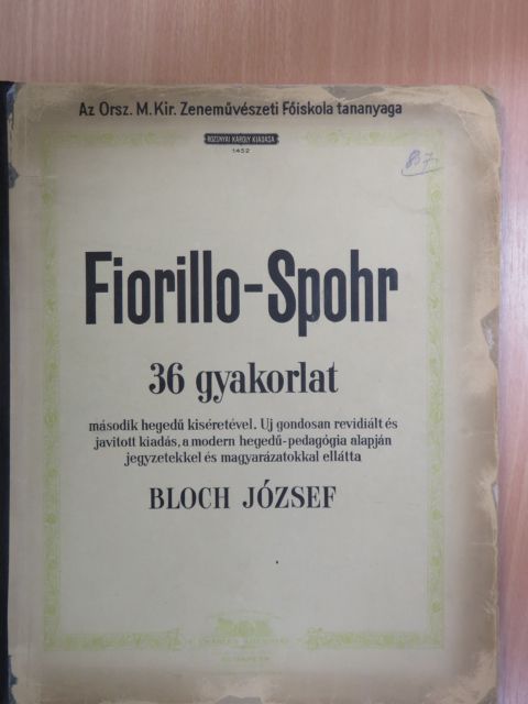 Bloch József - 36 gyakorlat [antikvár]