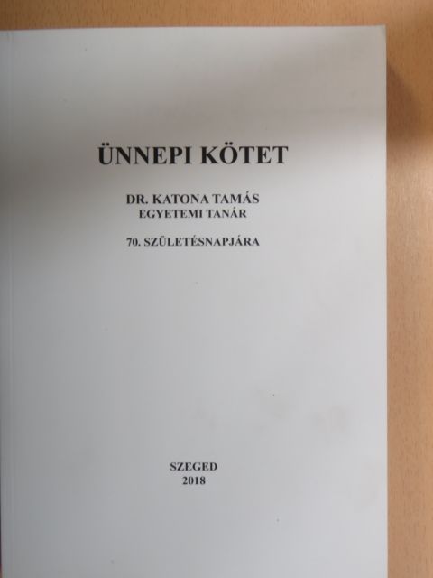 Balogh Elemér - Ünnepi kötet [antikvár]