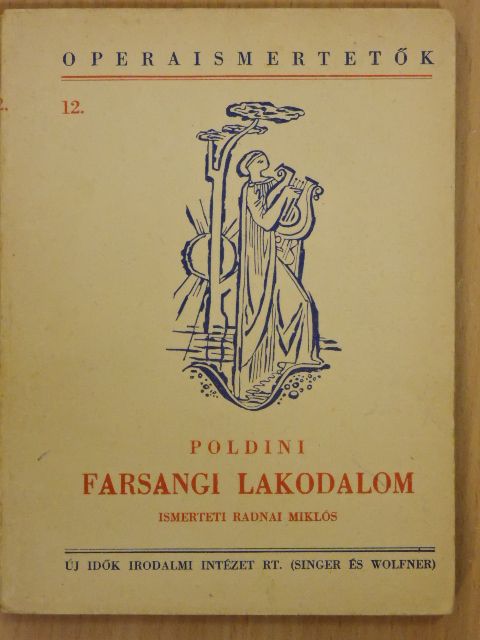 Poldini Ede - Farsangi lakodalom [antikvár]