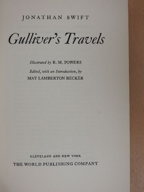 Jonathan Swift - Gulliver's Travels [antikvár]