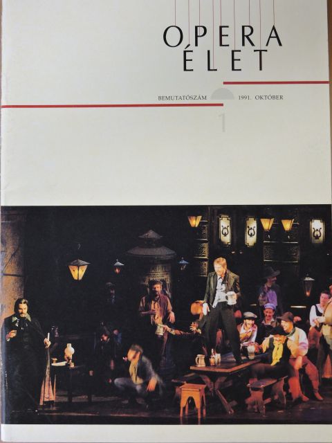 Csernay László - Operaélet 1991. október - Bemutatószám [antikvár]