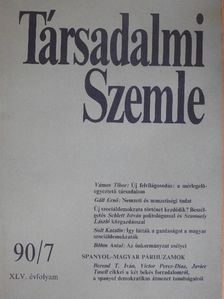 Berend T. Iván - Társadalmi Szemle 1990. július [antikvár]