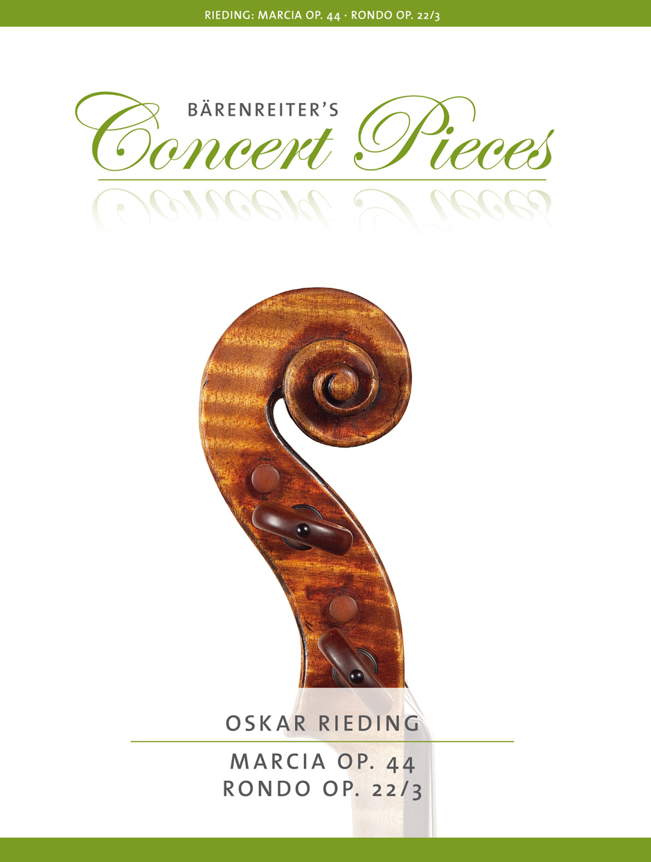 RIEDING, OSKAR - MARCIA OP.44, RONDO OP.22/3 FÜR VIOLINE UND KLAVIER, HERAUSGEGEBEN VON KURT SASSMANNSHAUS