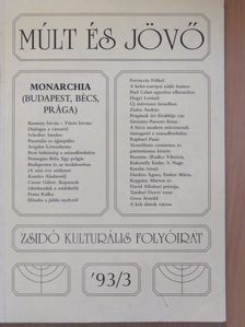 Ágoston Vilmos - Múlt és Jövő 1993/3. [antikvár]