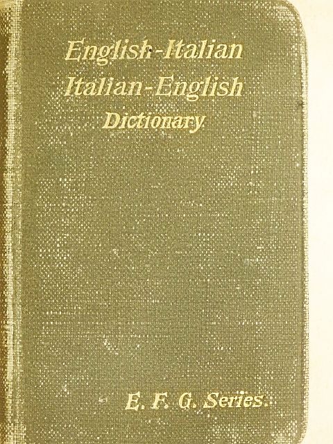 New Pocket Dictionary of the English and Italian Languages [antikvár]