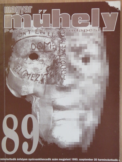Abajkovics Péter - Magyar Műhely 1993. szeptember [antikvár]