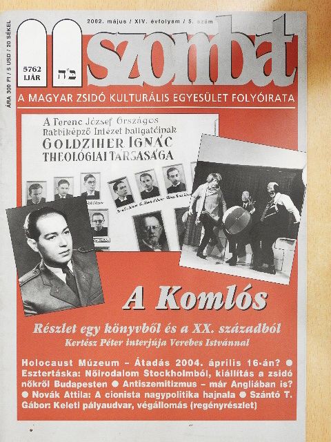 Borgos Anna - Szombat 2002. május [antikvár]