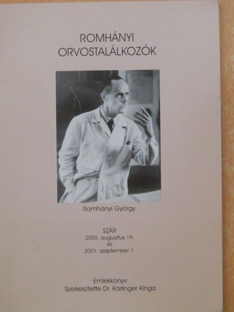 Dr. Bodosi Mihály - Romhányi orvostalálkozók [antikvár]
