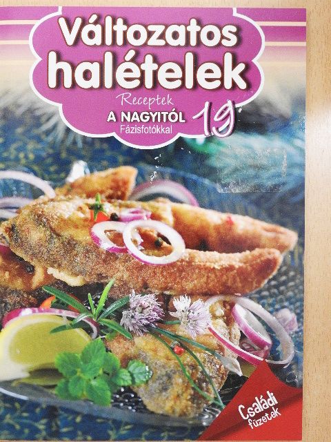 Halmos Mónika - Változatos halételek [antikvár]
