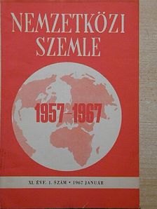 J. Troickij - Nemzetközi Szemle 1967. január [antikvár]