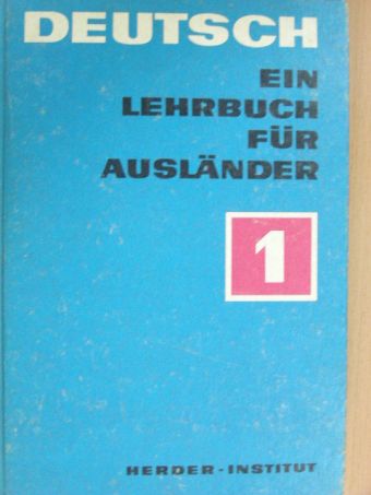 Helga Dieling - Deutsch - Ein Lehrbuch für Ausländer 1. [antikvár]