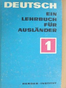 Helga Dieling - Deutsch - Ein Lehrbuch für Ausländer 1. [antikvár]