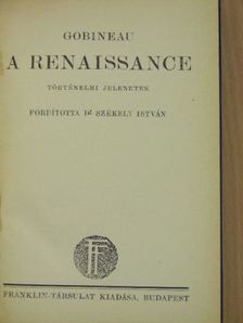 Gobineau - A renaissance [antikvár]