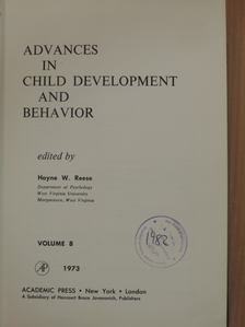 Charles Lemond - Advances in Child Development and Behavior 8. [antikvár]
