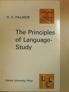 Harold E. Palmer - The principles of language-study [antikvár]
