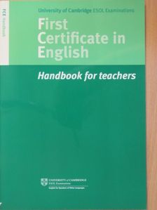 First Certificate in English [antikvár]