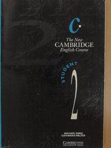 Catherine Walter - The New Cambridge English Course - Student 2. [antikvár]