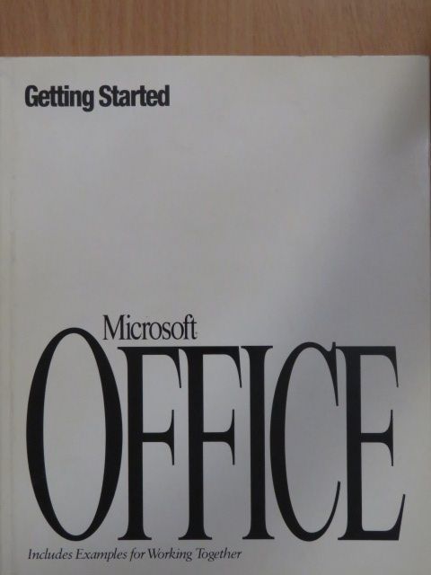 The Microsoft Office - Getting Started [antikvár]