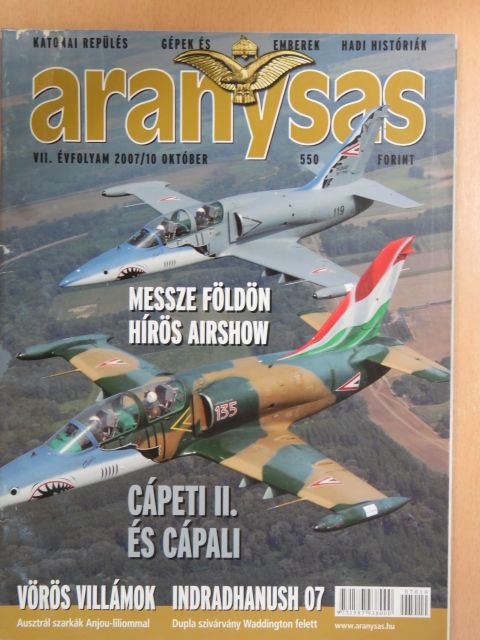 Horváth Zoltán - Aranysas 2007. október [antikvár]
