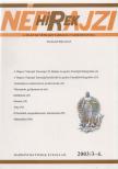 Hála József - Néprajzi hírek 2003/3-4. [antikvár]