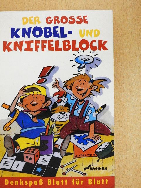 Martin Stiefenhofer - Der große Knobel- und Kniffelblock [antikvár]