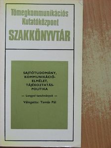 B. Garlicki - Sajtótudomány, kommunikációelmélet, tájékoztatáspolitika [antikvár]