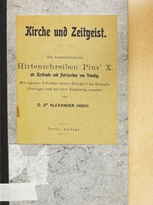 X. Pius pápa - Kirche und Zeitgeist [antikvár]