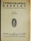Alföldi András - Ethnographia - Népélet 1944/3-4. [antikvár]