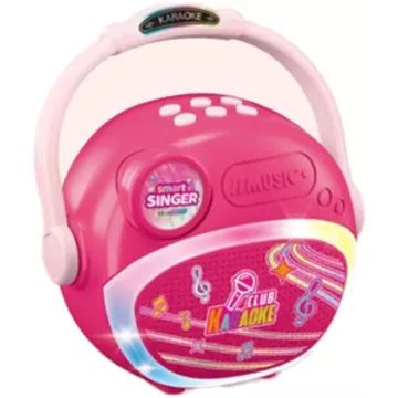 Bluetooth hangszóró dupla mikrofonnal - pink