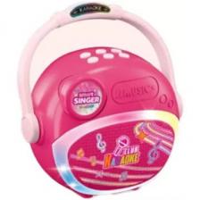 Bluetooth hangszóró dupla mikrofonnal - pink