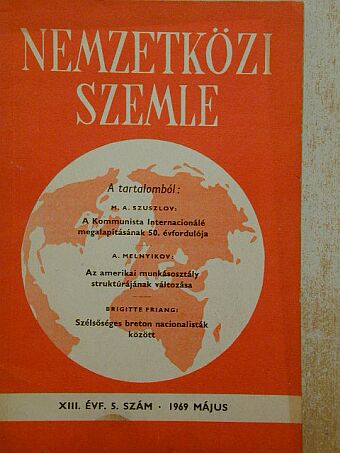 Brigitte Friang - Nemzetközi Szemle 1969. május [antikvár]