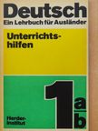 Angela Tietze - Deutsch - Ein Lehrbuch für Ausländer - Unterrichtshilfen Teil 1a/b [antikvár]