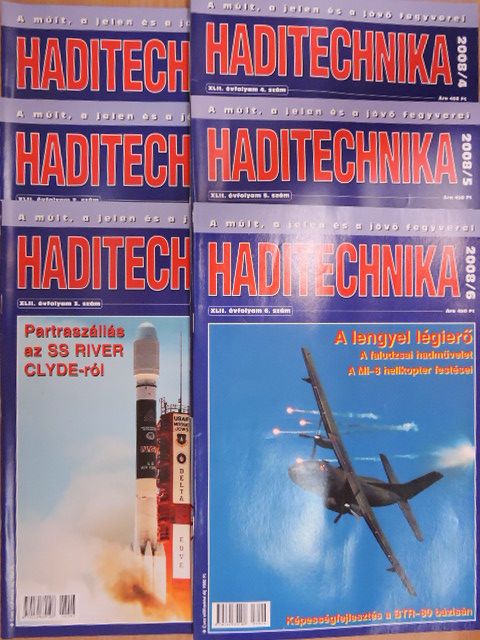 Babos László - Haditechnika 2008/1-6. [antikvár]