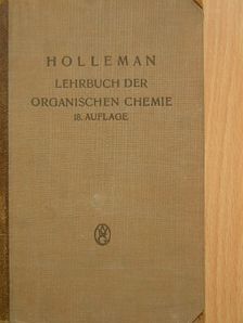 Dr. A. F. Holleman - Lehrbuch der organischen chemie [antikvár]