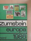 Zumstein Briefmarken-katalog 1. - Europa-Nord 1986 [antikvár]