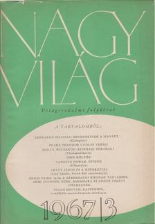 KARDOS LÁSZLÓ - Nagyvilág 1967/3. [antikvár]
