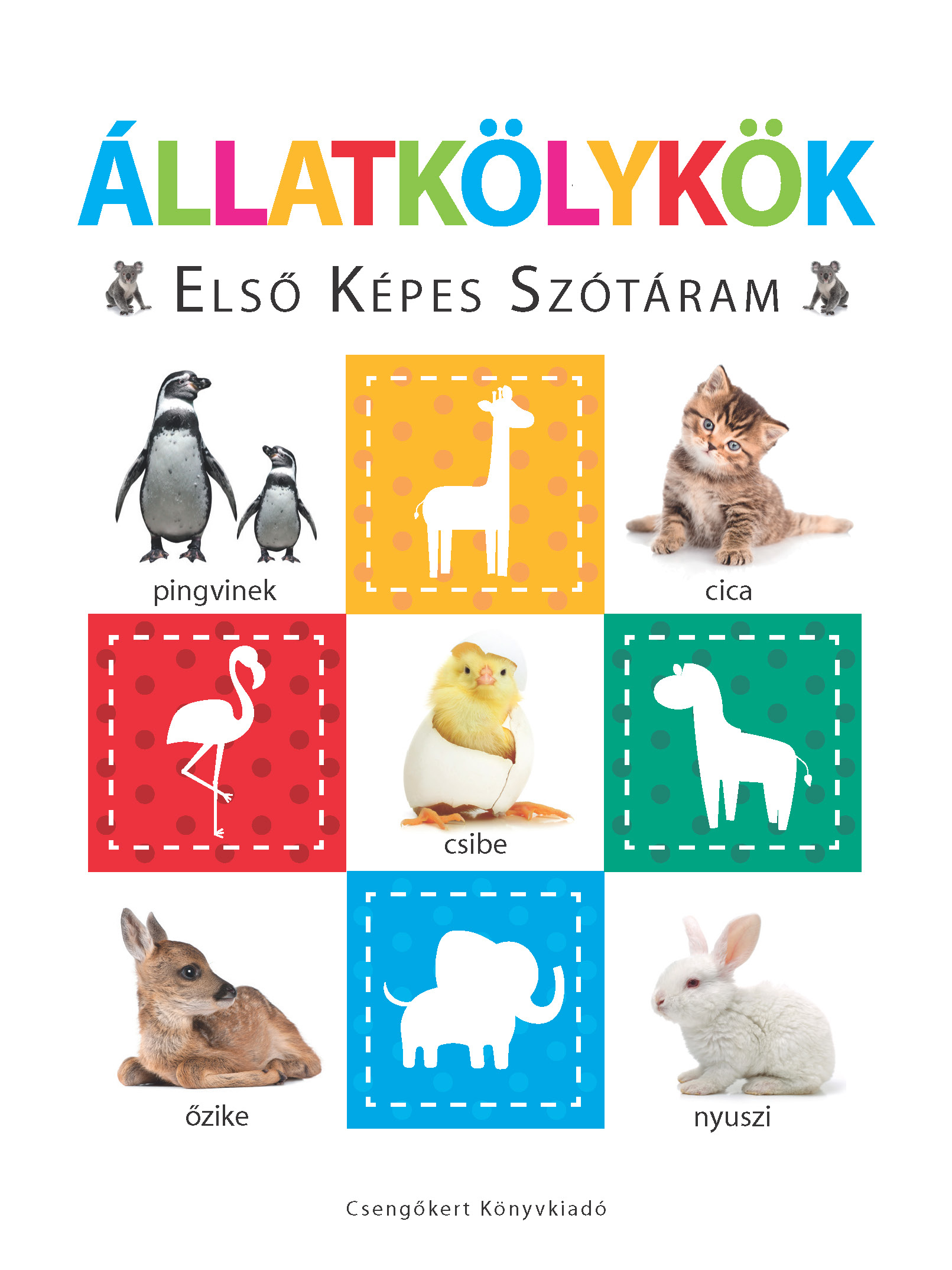 .- - Állatkölykök - Első képes szótáram - Szivacskönyv