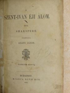 Shakespere - A Szent-Iván éji álom/Hamlet dán királyfi [antikvár]